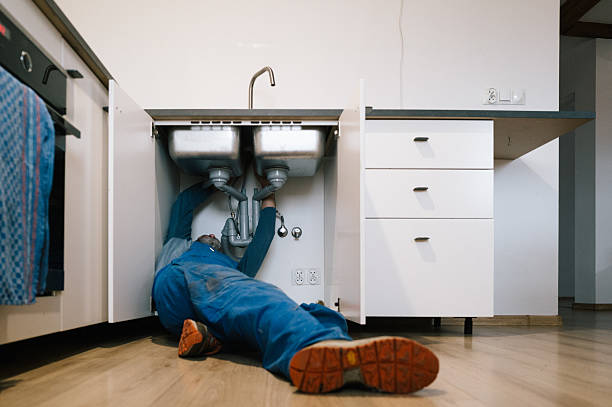 Professional Leak Detection technician working in Camden, AL